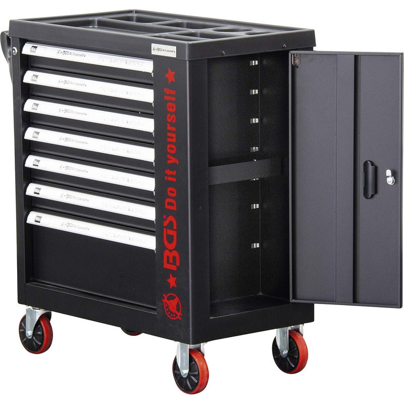 Gabinete Herramientas | Uso Rudo | 7+1 Cajones | Bgs 6058-1 Negro