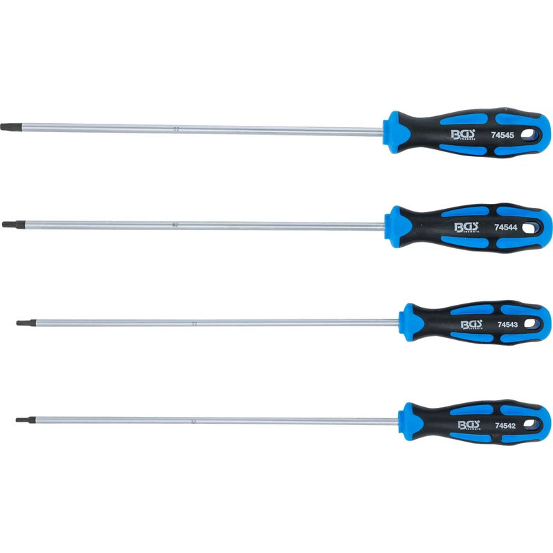 Juego Desarmadores |extra Largas |torx T15 - T30| Bgs 74541