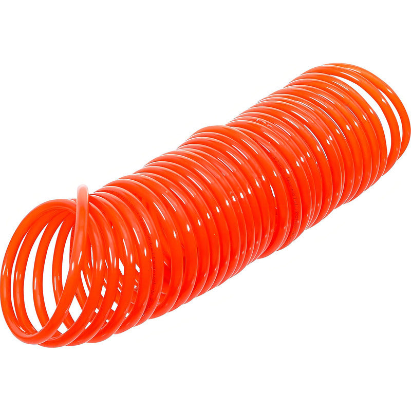 Manguera De Aire Comprimido Espiral 10 M. 6-8 Mm | Bgs 3265 Naranja