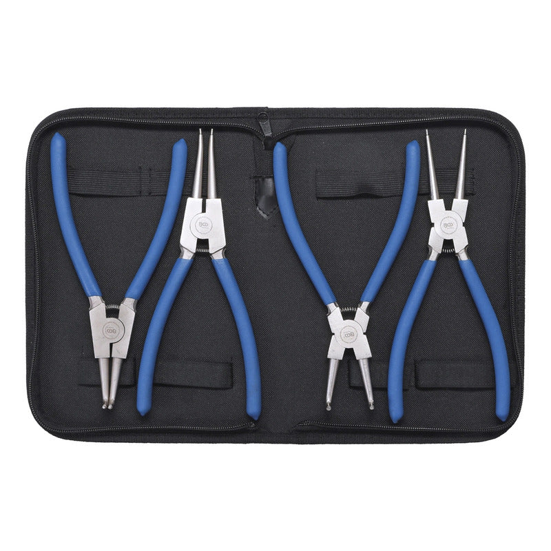 Juego Pinzas Para Seguros De Anillo | 225 Mm | Bgs 650