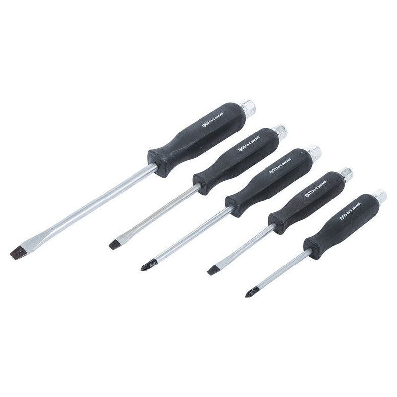 Juego De Desarmadores Con Exagono 5 Piezas  Bgs 35840