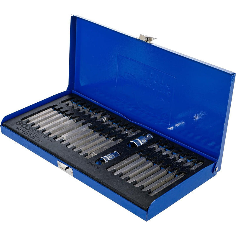 Bgs 7071 Set De 40 Puntas Torx Bristol Allen | Caja Metálica