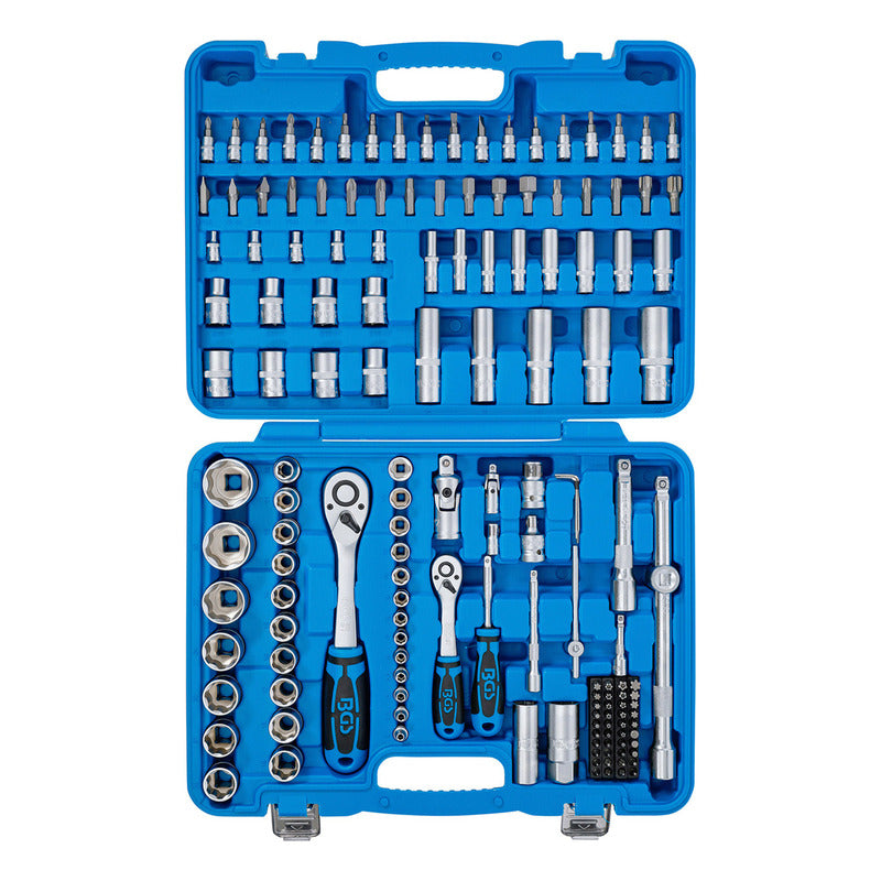 Juego De Herramientas Mecanica Autocle 150 Pcs | Bgs 74518 Color Azul