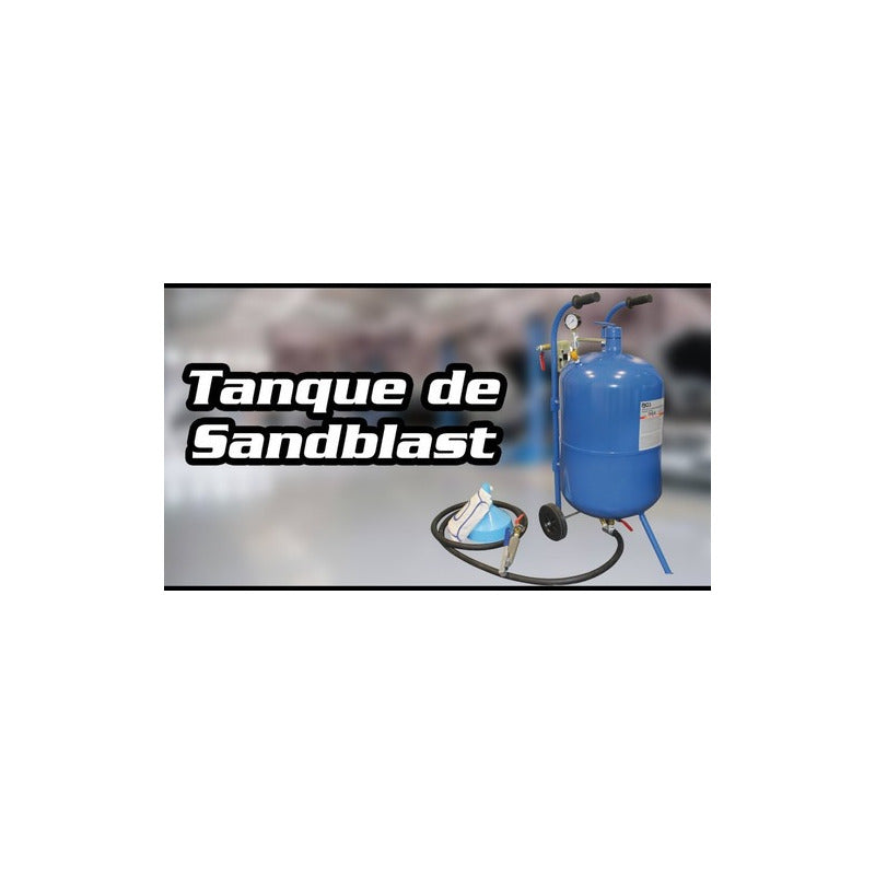 Bgs 8989 Tanque Sandblast De Arena | Capacidad 110lb | 75 Lt