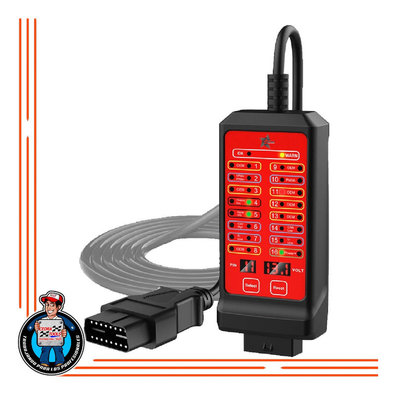 Probador Conector Dlc Linea K Obd2 Can Box