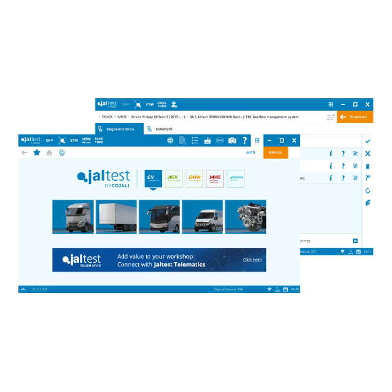 Interfase Diagnostico Diesel Jaltest Link Cv Para Laptop