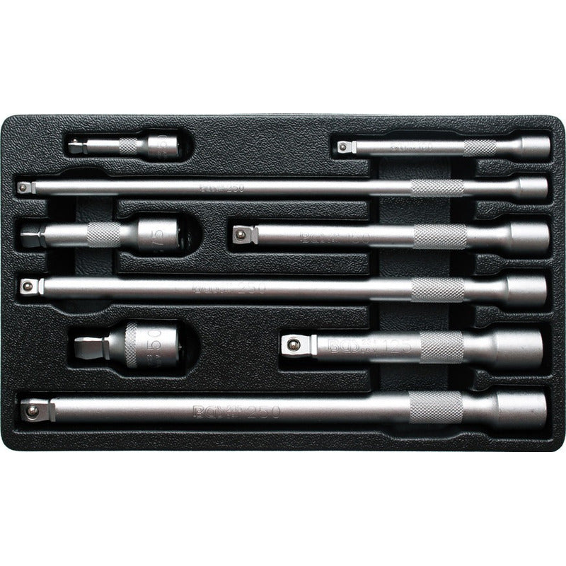 Juego De Extensiones | 1/4, 3/8, 1/2 | 9 Pz | Bgs 2253