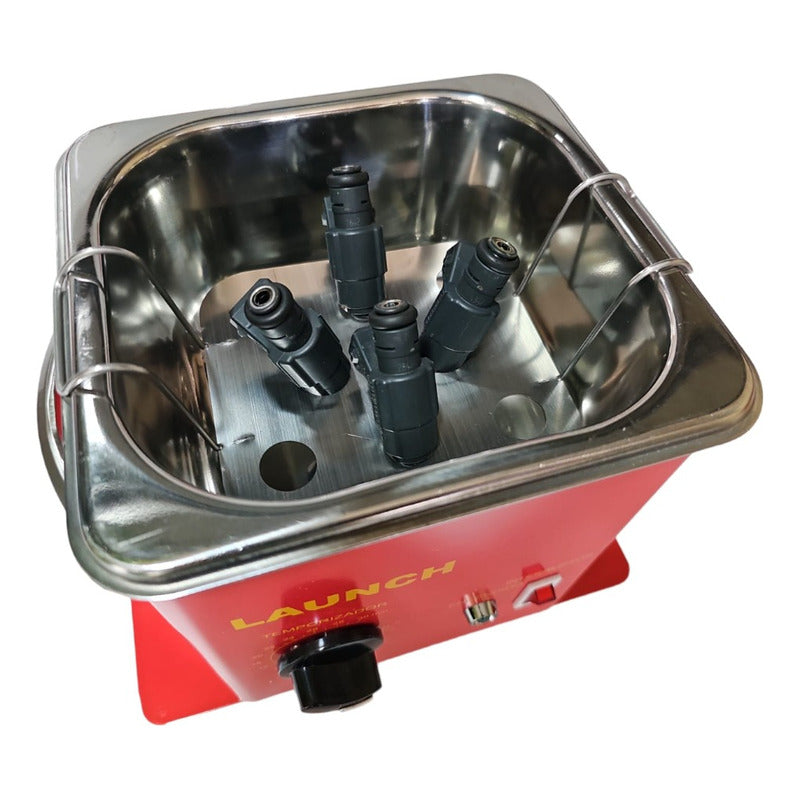 Tina De Ultrasonido Para Limpieza De 8 Inyectores Launch