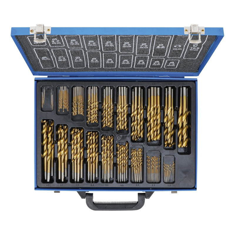 Juego Brocas Espiral Hss | Recubrimiento Titanio | Bgs 1994