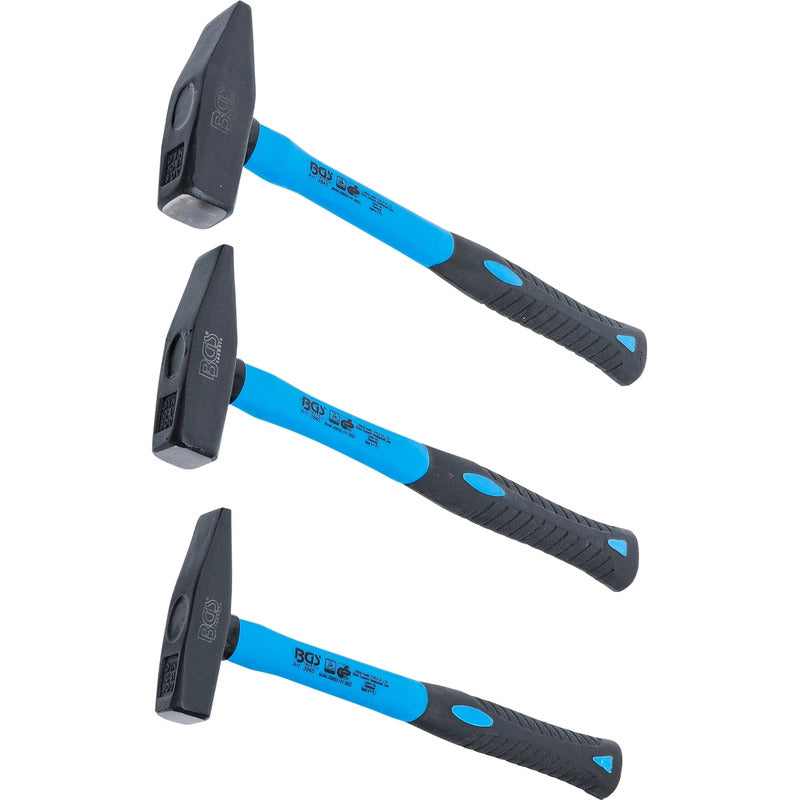 3 Pza Martillos De Mecanico | 300 / 500 / 800 G | Bgs 3845