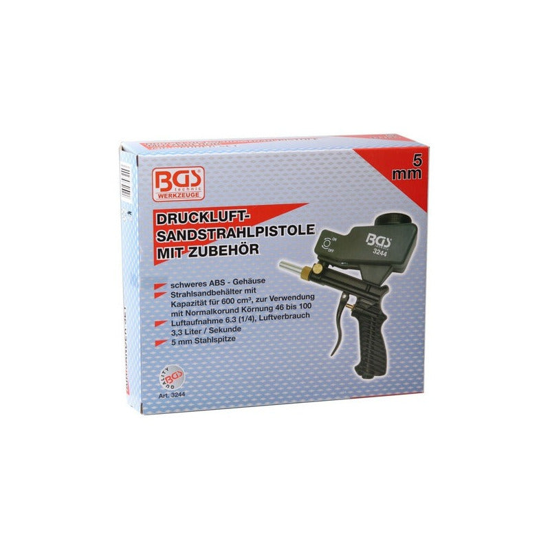 Bgs 3244 Pistola Sand Blast A Base De Chorro De Arena 600cm³