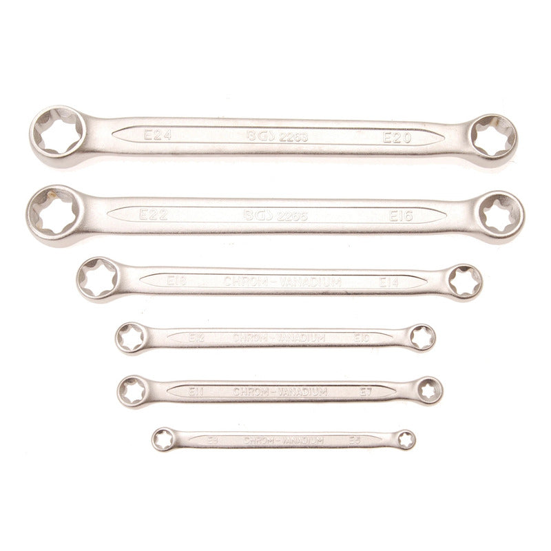 Juego Llaves Torx | Planas | E6 X E8 - E20 X E24 | Bgs 2268