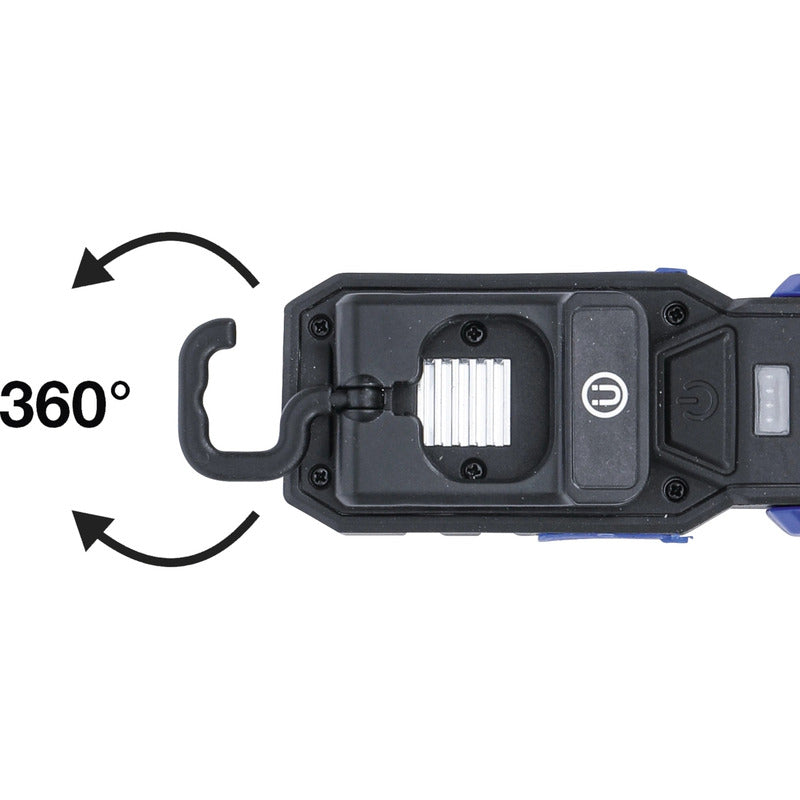 Lampara Para Mecanico | Iman Y Gancho | Plegable | Bgs 70051