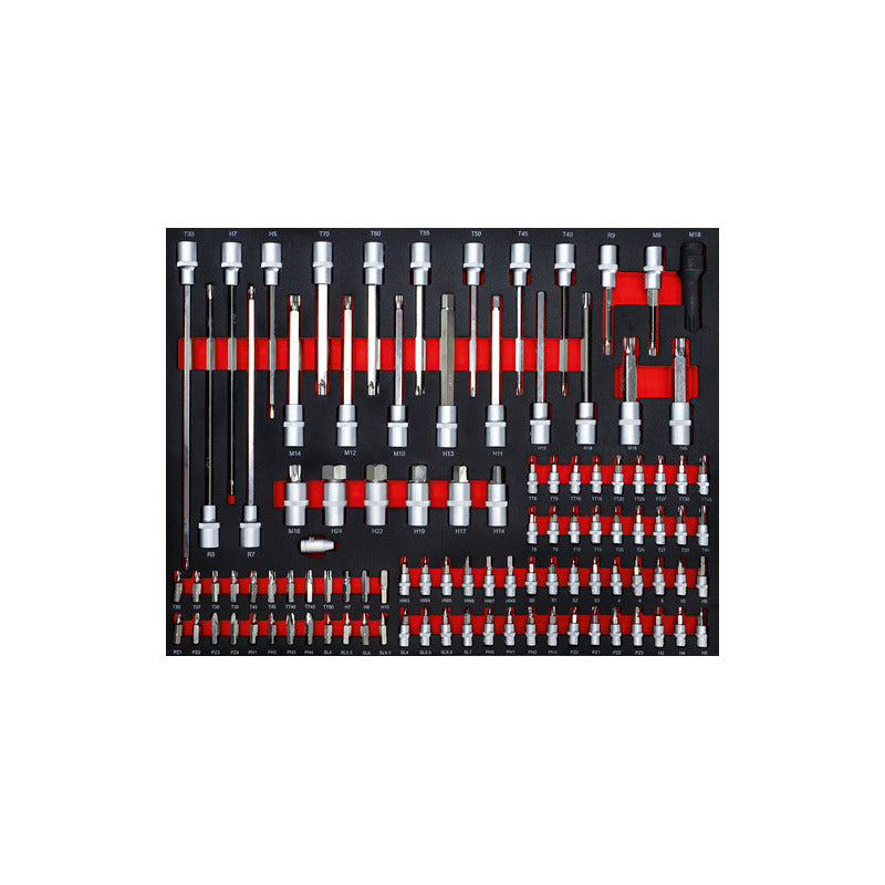 Gabinete De Herramientas 7 Cajones C/ 250 Herramientas Bgs