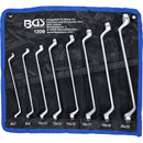 Llaves Acodadas Doble Estrella Milimetricas 8 Pzas Bgs 1209