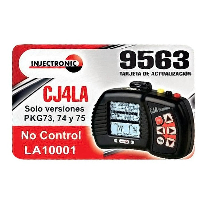 Injectoclean  Nueva Tarjeta Actualización Para Cj4 La
