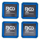 Juego Bandejas Magnéticas | Silicona | 4 Pcs | Bgs 74502