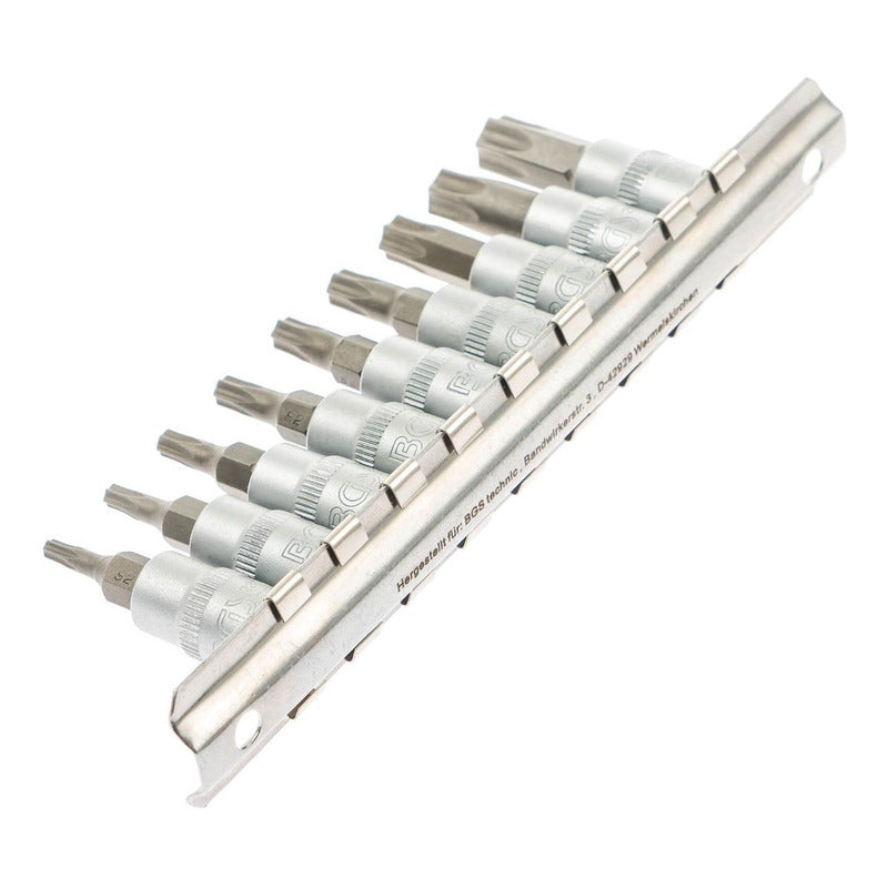 Juego De 9 Piezas De Dados Con Punta Bgs 2165