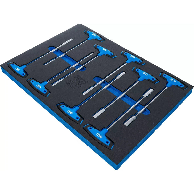 Bandeja De Juego De Dados Con Mango T | 9 Pcs | Bgs 4192