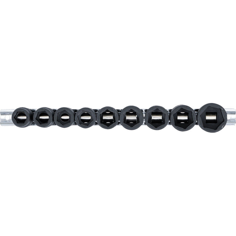 Juego De Dados De Impacto 1/2 | 13 - 24 Mm | 9 Pz | Bgs 9551