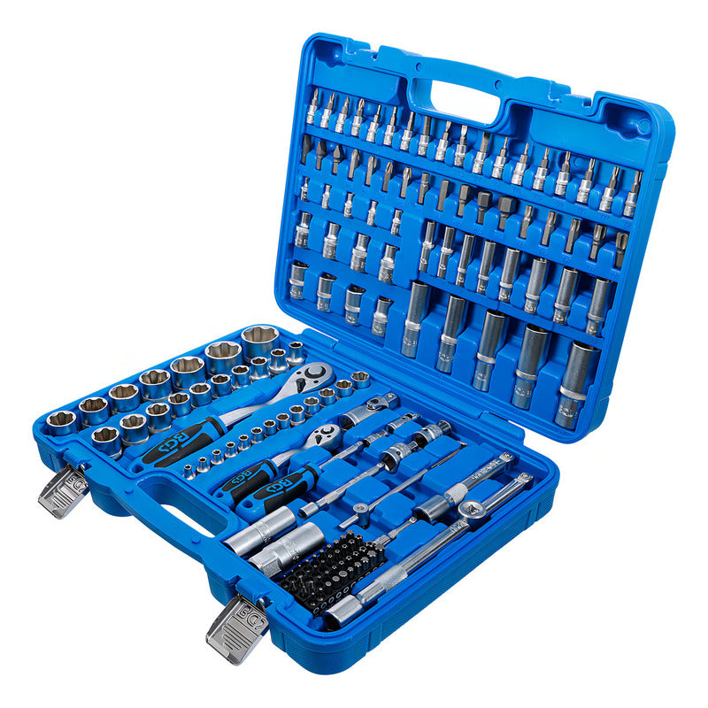 Juego De Herramientas Mecanica Autocle 150 Pcs | Bgs 74518 Color Azul