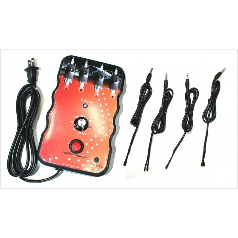 Pulsador De 4 Inyectores Automotriz Conexión Ac 110v