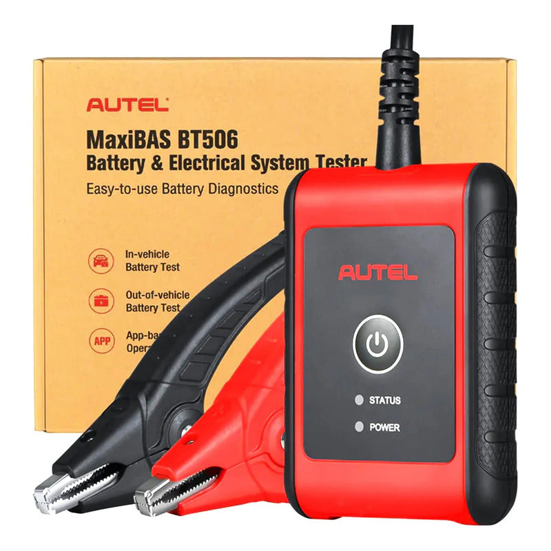 Probador De Baterias Automotriz Maxibas Bt506