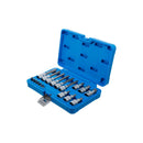 Juego De Dados Con Punta | 1/4 / 1/2 | 18 Pz | Bgs 5171 Bgs