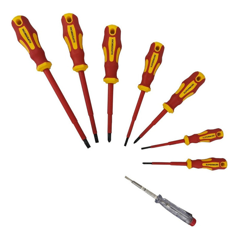 Juego Desarmadores Aislados 1000v | 8 Pz | Bgs 35838