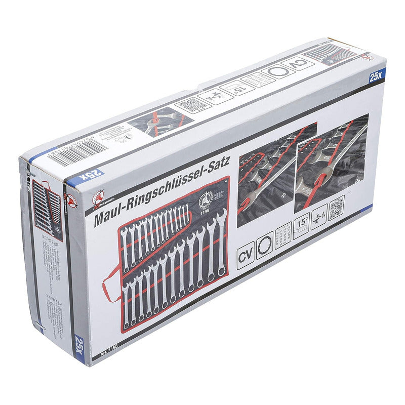Bgs 1198 Juego De Llaves Combinadas 25 Piezas  6 A 32 Mm