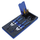 Juego Tijeras De Corte Y Brocas Escalonadas |5pzs| Bgs 4026