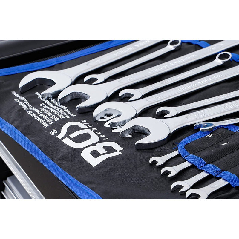 Bgs 1196 Juego De Llaves Combinadas Metricas 6-32 Mm 25 Pzas