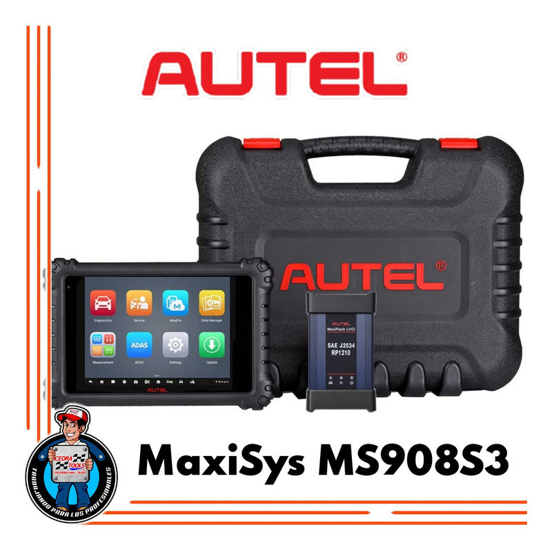 Escáner Autel Maxisys Ms908s3 J2534 Programación Profesional