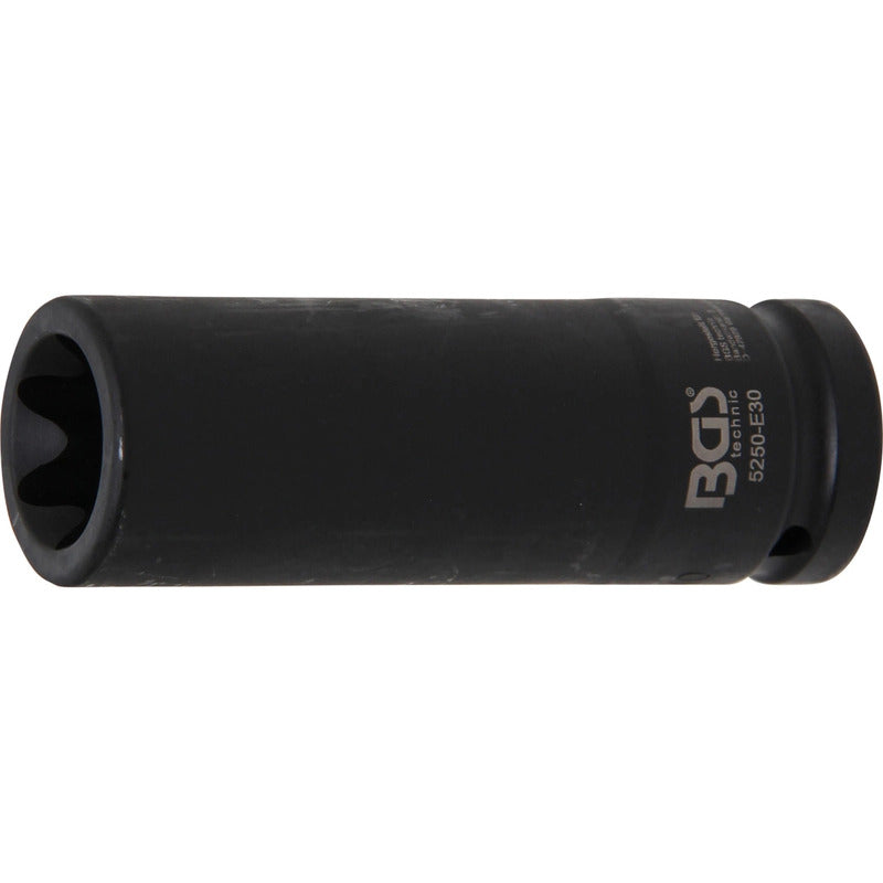Dado De Impacto E-torx 3/4  | E30 X 110 Mm | Bgs 5250-e30