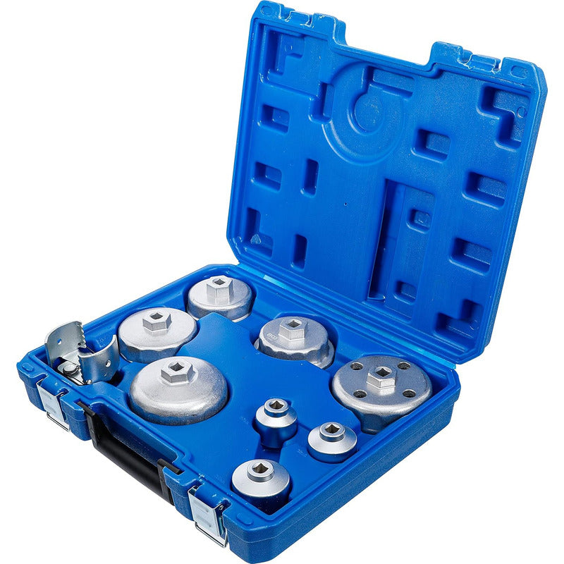 Bgs 8667 Juego De 9 Llaves Para Filtros De Aceite Actuales Plateado