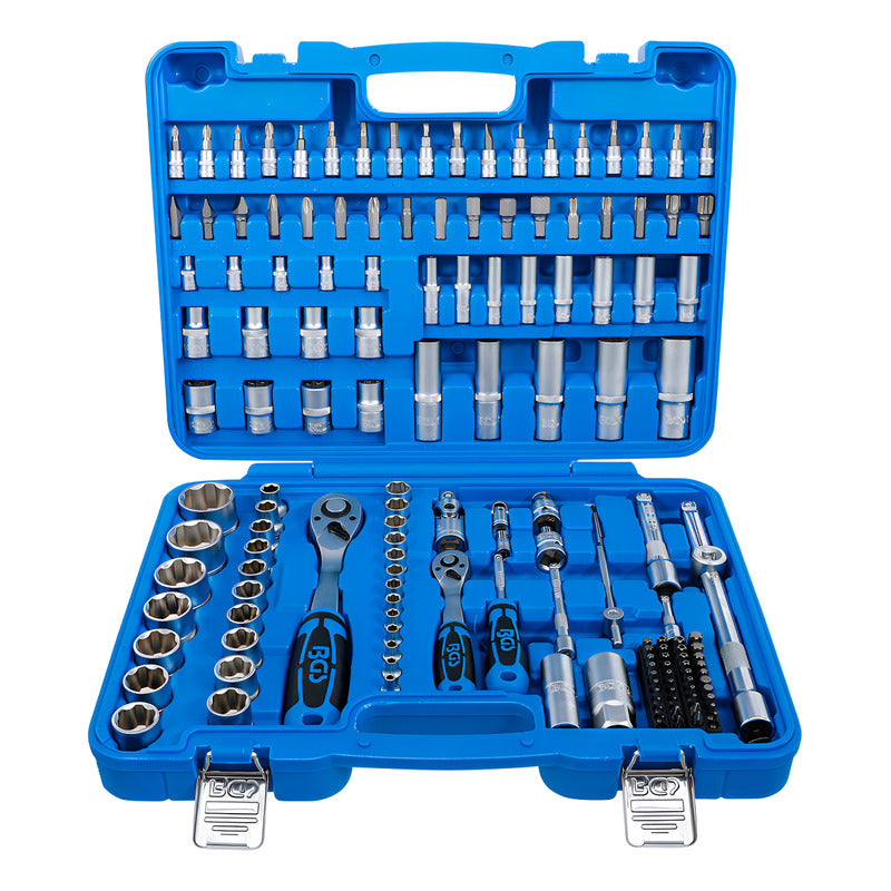 Juego De Herramientas Mecanica Autocle 150 Pcs | Bgs 74518 Color Azul