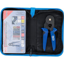 Kit Pinza Crimpadora / Ponchadora Con Terminales | Bgs 71000