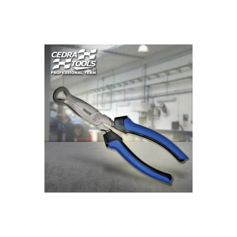 Bgs 1737 Pinzas Para Retirar Bujias, Largo 200 Mm