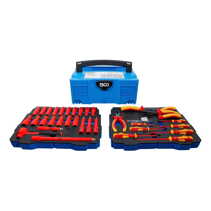 Juego Herramientas Dados Desarmadores Vde 36 Pzs | Bgs 70230