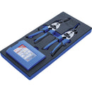 Juego Tijeras De Corte Y Brocas Escalonadas |5pzs| Bgs 4026