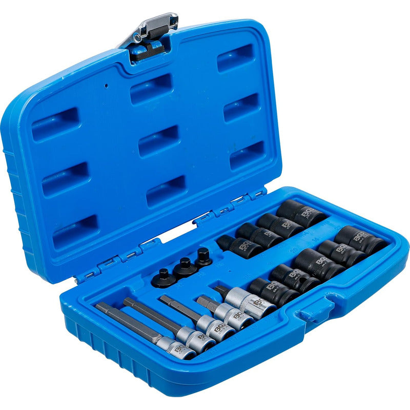 Set De Dados & Puntas Para Caliper De Freno 17 Pza Bgs 74283