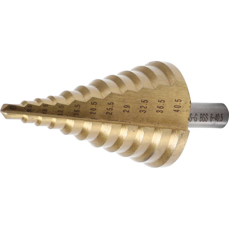 Broca Conica Escalonada, 6 - 40.5 Mm | Bgs 1615
