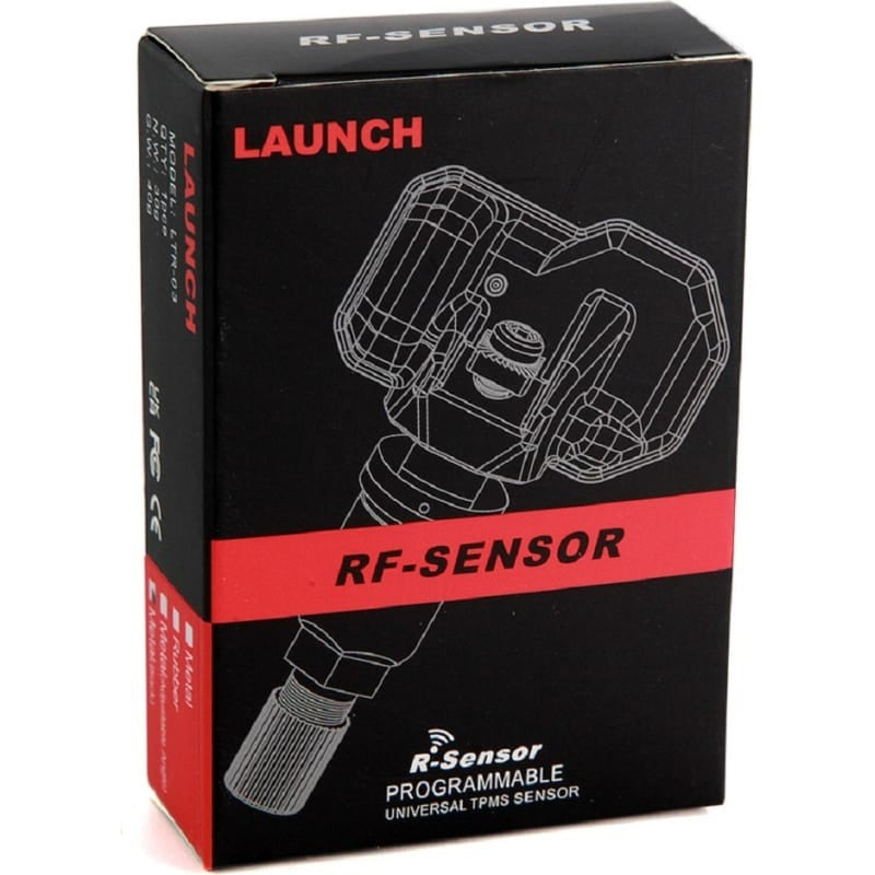Sensor Tpms Universal De Metal Launch Dual 315 Mhz & 433mhz