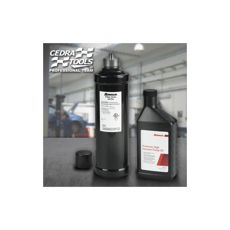 Robinair 13172 Kit De Mantenimiento Para Maquina De A/c Color Negro