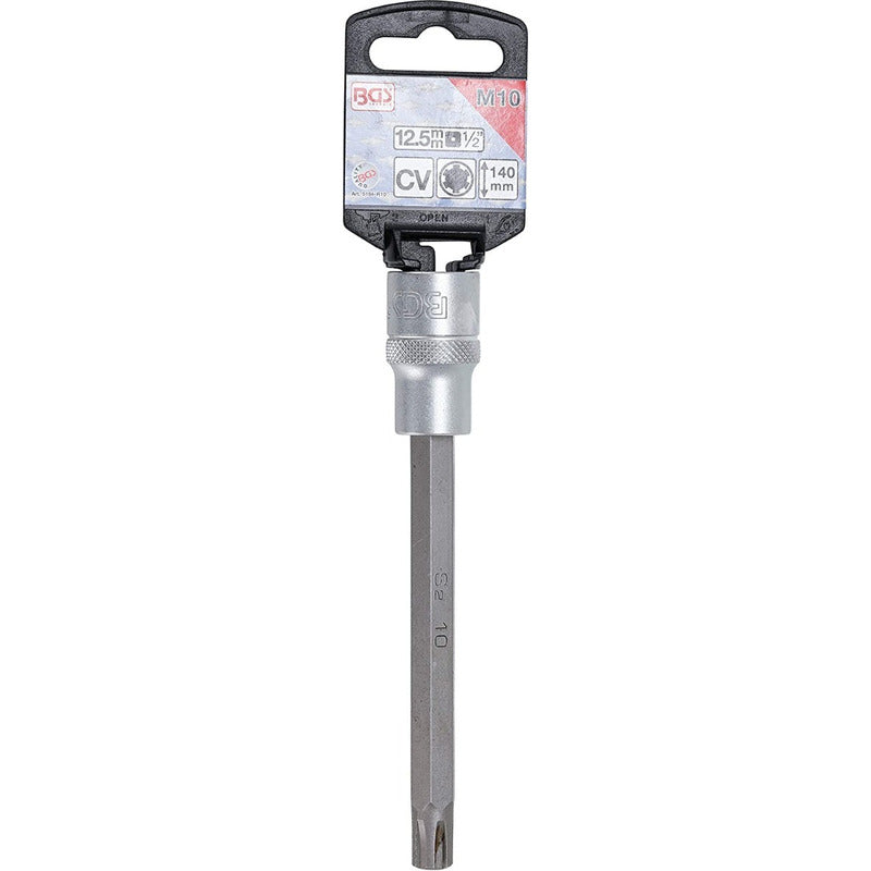 Bgs 5184-r10 Punta Ribe Larga 10mm Para Pernos De Cabeza Vw