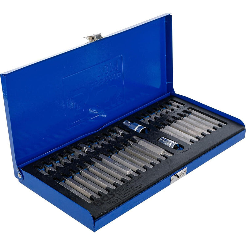 Bgs 7071 Set De 40 Puntas Torx Bristol Allen | Caja Metálica