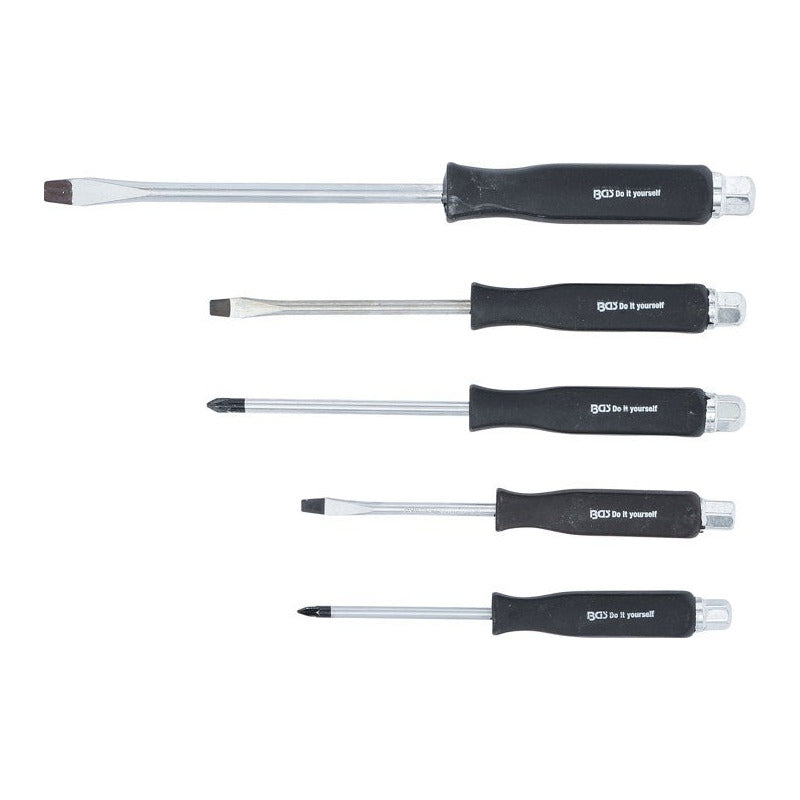 Juego De Desarmadores Con Exagono 5 Piezas  Bgs 35840
