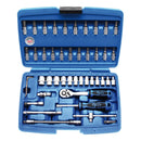 Juego De Herramienta Y Dados | 1/4  | 46 Pzs | Bgs 2145