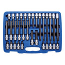 Juego Dados Con Puntas 1/2 | Torx | T20 - T70 | Bgs 5182
