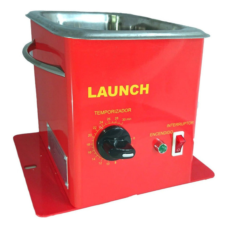 Tina De Ultrasonido Para Limpieza De 8 Inyectores Launch